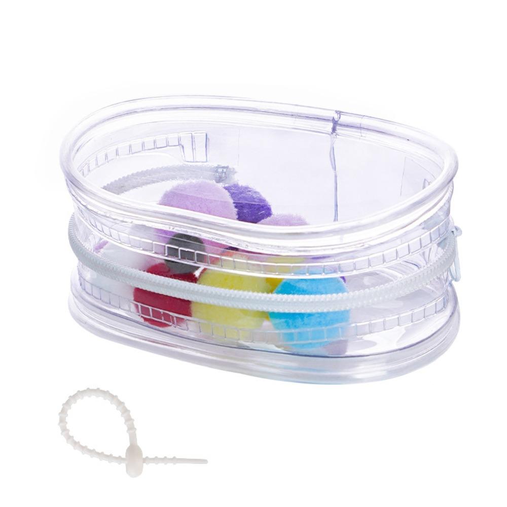 With Buckle Clear Outdoor Doll Bag Display Outdoor Doll Display Bag Doll Storage Pouch Plush Doll