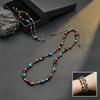 Handcrafted Wooden Beaded Mens Bracelet Necklace Vintage Style For Gift Giving