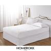 Protège matelas - HOMEROKK - 90 x 190 cm - Imperméable - Respirant - 40% Bambou