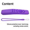 Silicone Protective Cover Case for Samsung Smart TV Remote Control BN59 01259E 1259B 1312A 1312B Purple