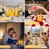 Taper LED Flameless Candle Flickering Battery Operated Candle Electronic Candle Light  Home Décor