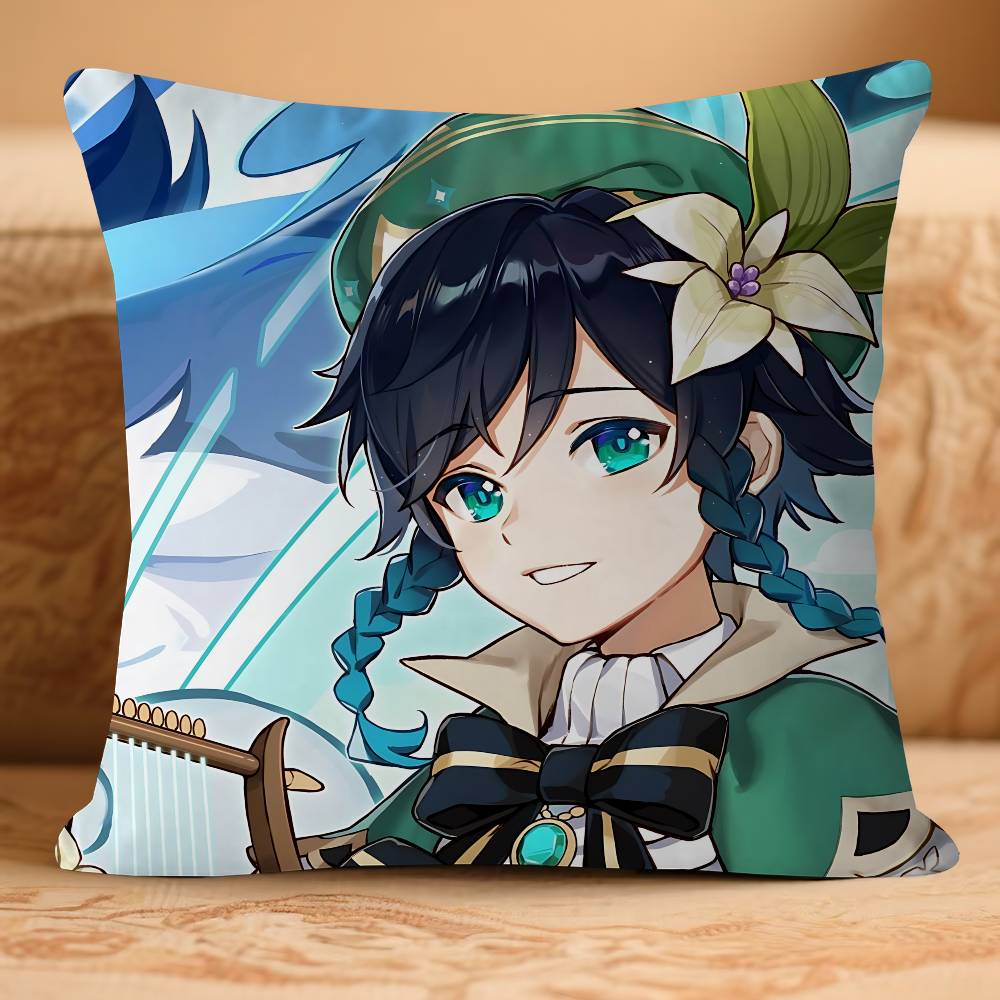 ANIME B-BarbatosS Pillowcase Toon Gift Cushion Cover Bedroom Home Sofa Chair Seat Decor Pillow Case