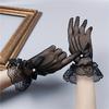 Mary O 65987 Elastic Lace Mesh Gloves Lacecut Out Gloves