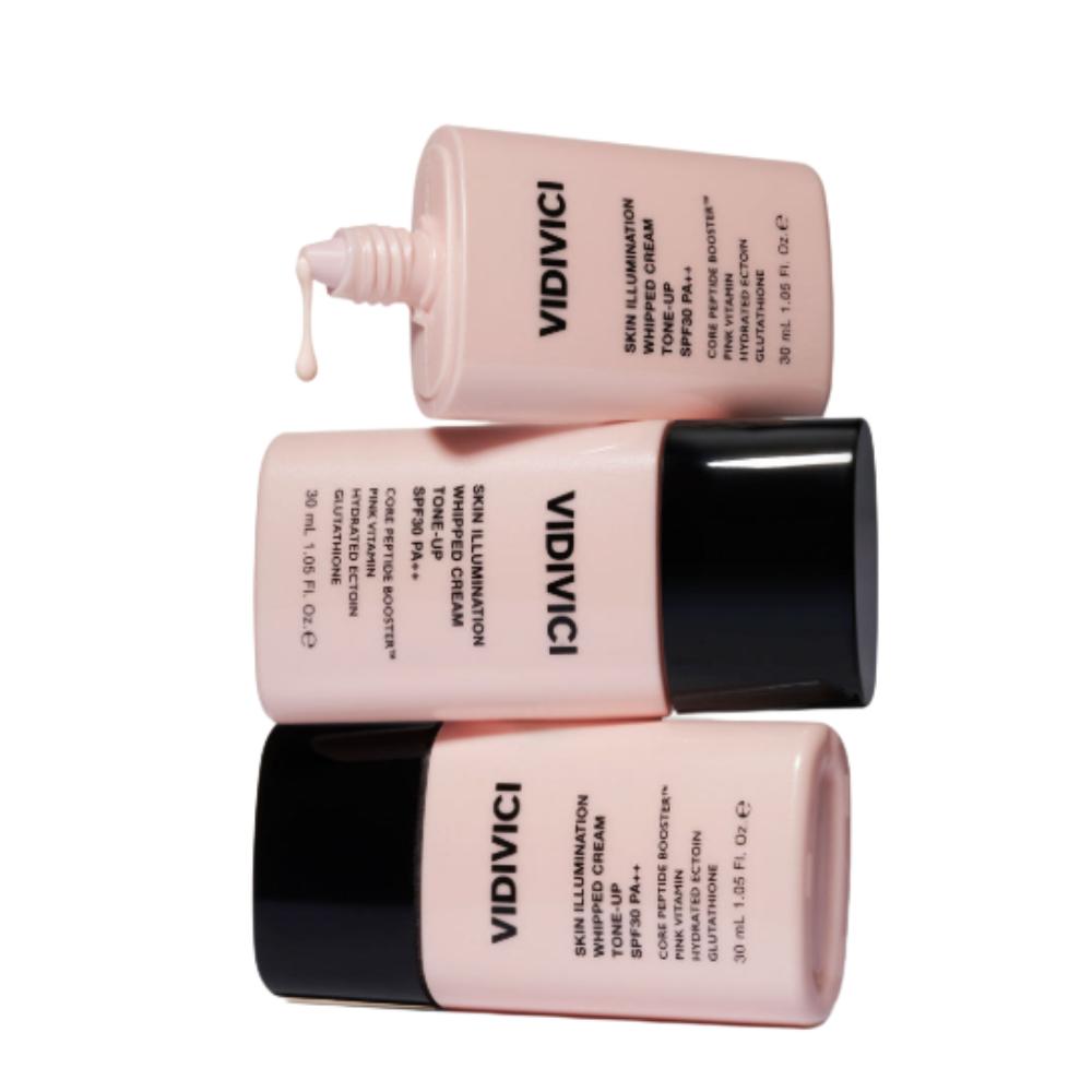 VIDIVICI Skin Illumination Whipped Cream Tone Up SPF30 PA+++ 30ml