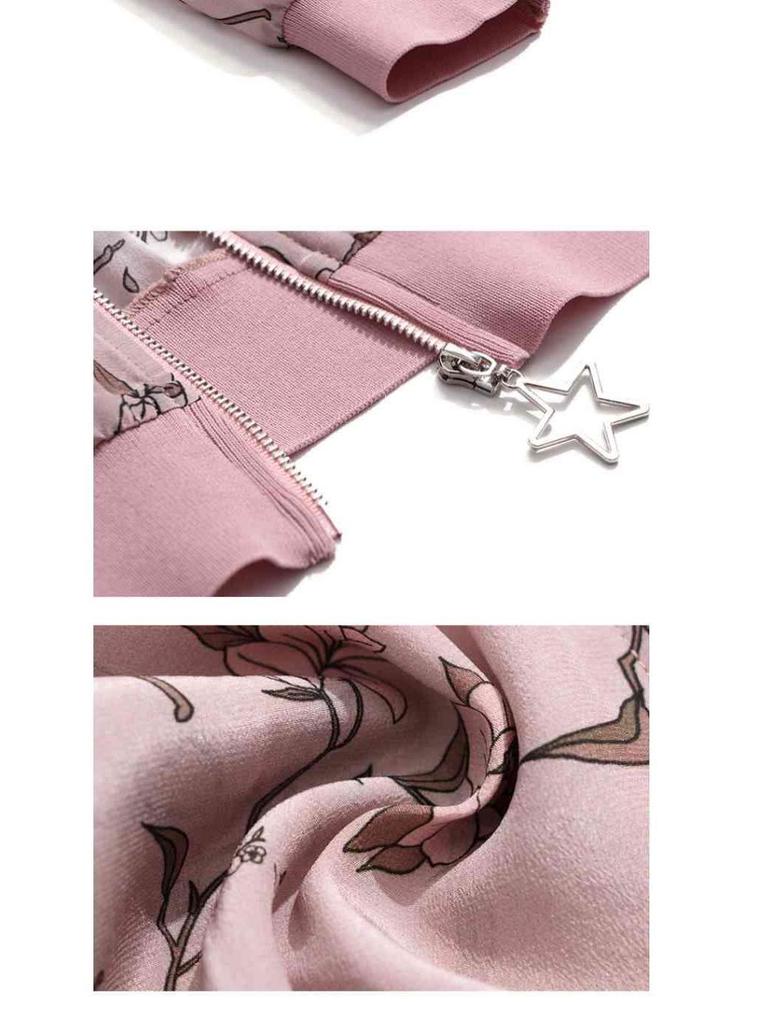 Summer 2025 Women's Korean Style Chiffon Sun Protection Cardigan - Versatile, Printed, Lightweight, Plus Size, Long Sleeve Jacket