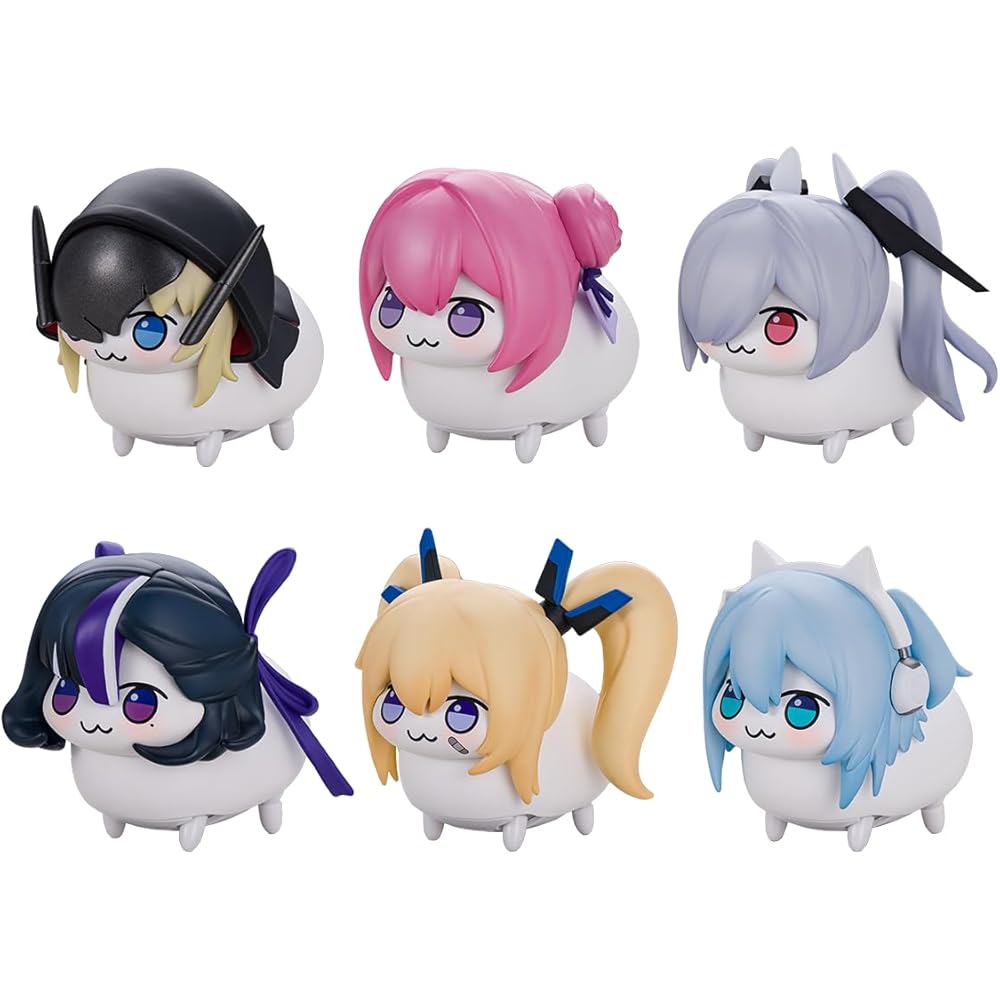 Yurayura Mori Nikke Doro Action Hobby Collection 6 Pieces Box Set