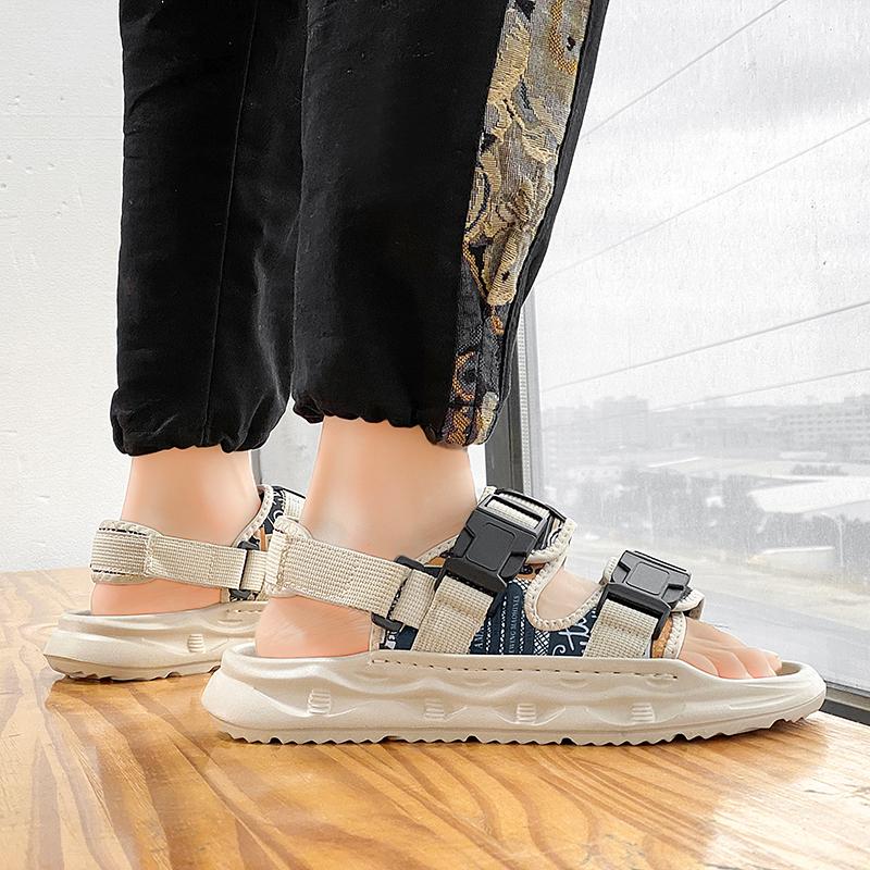 Fashion CYYTL Summer Slippers Mens Outdoor Shoes Casual Beach Sandals Walking Slides Comfort Luxury Designer Leather Lightweight Fashion