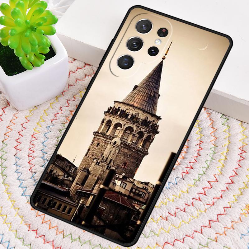 Turkey Istanbul Scenery TPU Phone Case For Samsung Galaxy note 10 pro S26 S25 S24 S23 S22 Ultra Plus S21 FE S20 Shockproof Cover