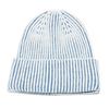 2025 Autumn and Winter New Winter Hat Blended Color Matching Vertical Striped Pullover Hat Men and Women Couples Knitted Hat