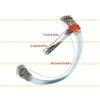 A1A2 Saltwater Fishing Tackle Fishing Rigs High Strength Wire Leader for Lures
