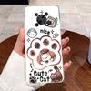 Casing For Huawei Nova Y90 NovaY90 CTR-LX2 CTR-LX1 CTR-LX3 Case Aesthetic Cute Cat Cartoon Transparent Soft Silicone Back Cover