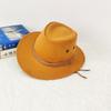 Unisex Western Cowboy Sun Hat - Summer Outdoor Fedora for Men & Women