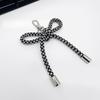 Handmade Butterfly Knot  Flash Mobile Phone Pendant Bag Accessory Elegant Personality Style Keychain Decoration