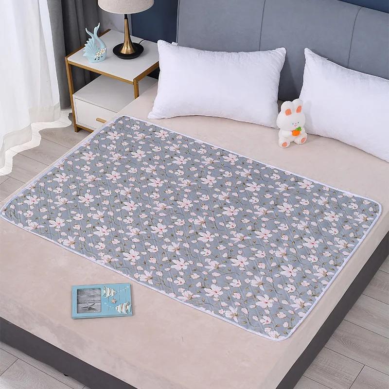 Scalebeard Mattress Urine Mat for Baby Toddler Cartoon Bed Nappy DiaperBreathable Adult Elder Incontinence BedPad Changing Sheet