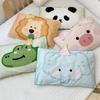 Soft Brushed Cotton Pillowcase Set 100S 30x50cm 48x74cm Cartoon Print Adults Machine Washable