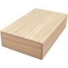 Masuda Kiribako Store Paulownia Box S Size W23.2cm X D14.2cm X H5.7cm Rectangular Wooden Box Documents Stationery Leather Products Storage Storage