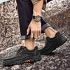 Ανδρικά παπούτσια από γνήσιο δέρμα Classic Lace Up Outdoor Casual Shoes 39-44
