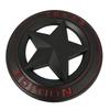 Metal TEXAS EDITION Shield Pentagram 3D Emblem Badge Car Fender Side Tail Body Sticker for JEEP Wrangler Liberty Grand Cherokee ALU1