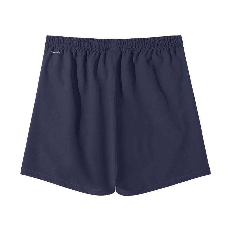 Li-Ning Fashionable Versatile Loose Breathable Short Sleeve Comfortable Shorts Casual Sports Suit Men Suit Black Navy-Blue B61-1+W513-2