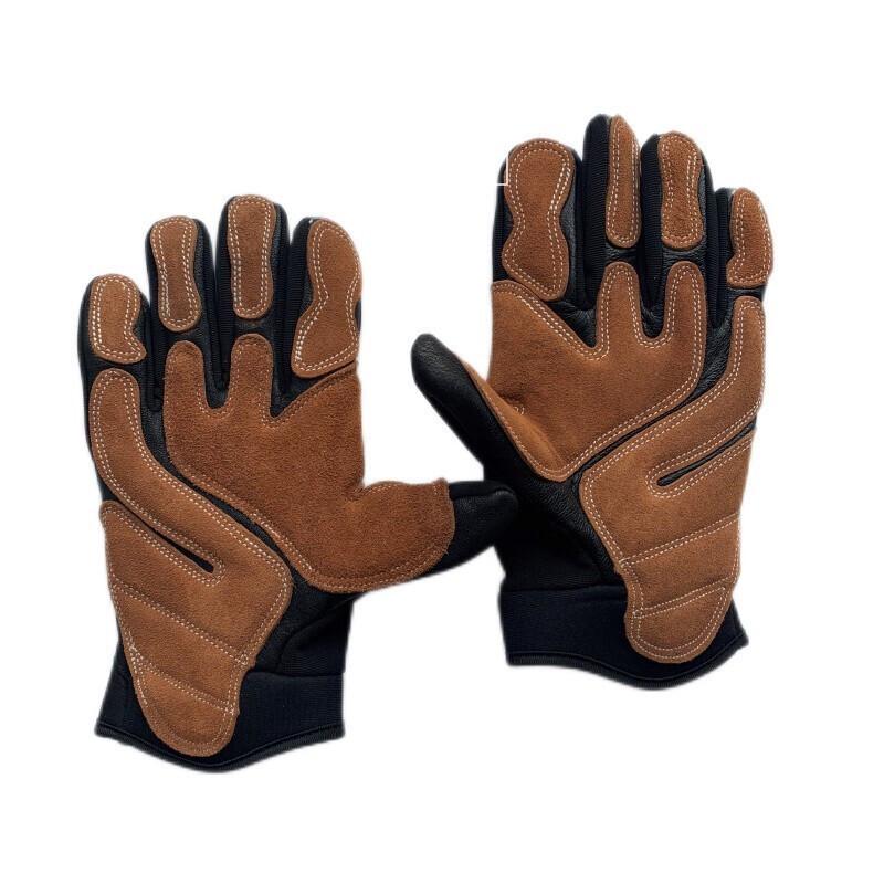 Mengdun XST-2191 Leather Tactical Full-Finger Gloves
