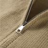 Long-sleeved Fur Collar Hooded Sweater Autumn and Winter Inner and Outer Wear Dual-purpose Ladies Solid Color Zipper Blouse Slim Knit Ladies Cardigan