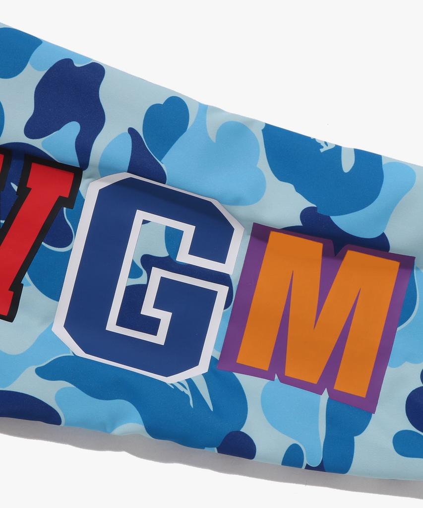 Bape Abc Camo Shark Hooded Jacket (M) Blue
