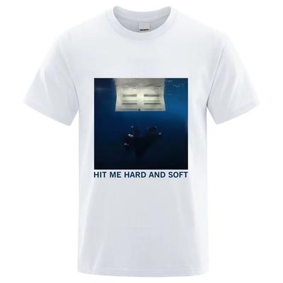 Hit Me Hard and Soft Tour Maglietta Popolare Billie T-shirt Hit Me Hard and Soft Top Miglior Accessorio per Fan di Musica Oversize