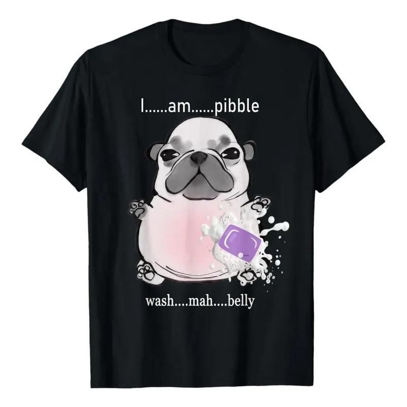 Soy Pibble Wash My Belly Pibble Meme, Divertido Perro, Brain S