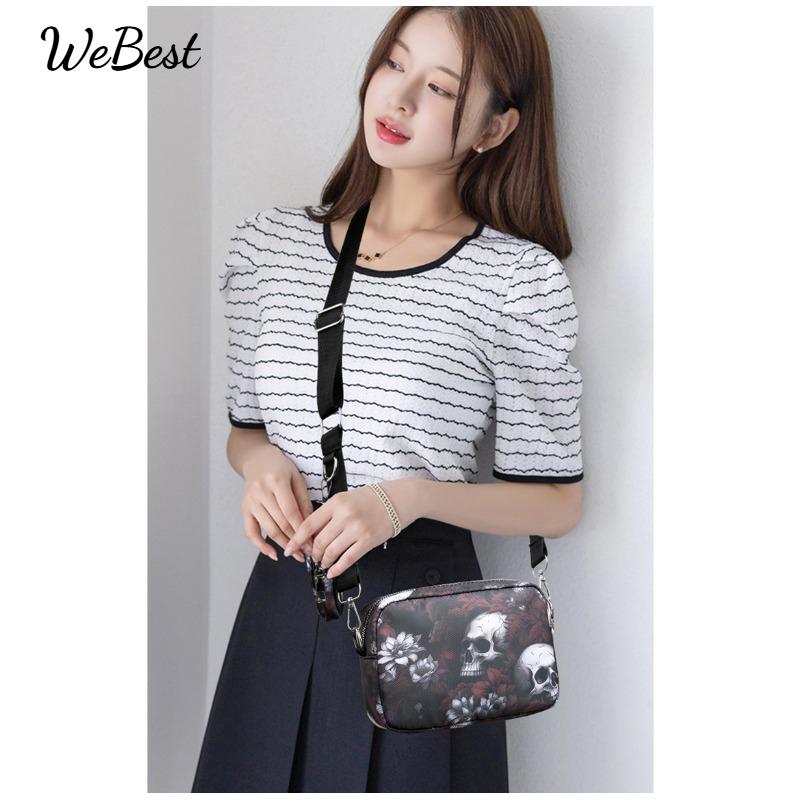 

Printed Oxford Cloth Waterproof Shoulder Bag