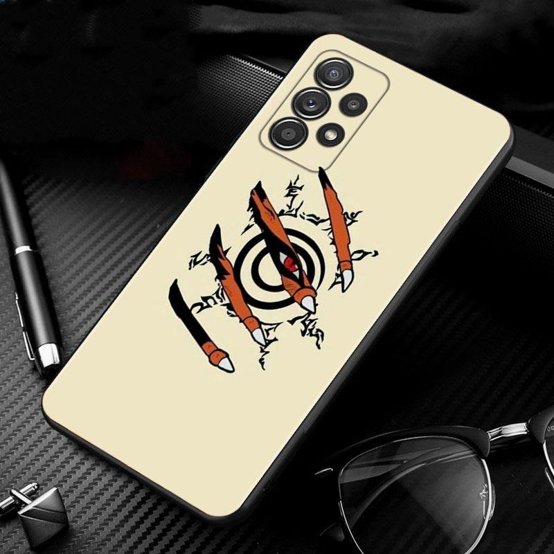 Coque de téléphone dessin animé Naruto Fox Level, étui pour Samsung Galaxy A12 A 12 A52 A51 A71 A72 A11 A13 A02s A02 A32 A31 A21s A52s