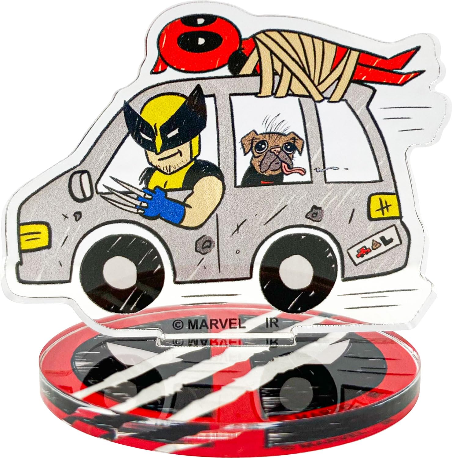 

Marvel Blind Acrylic Stand 2 Complete Set of 13 Deadpool Wolverine [InRock] Vol. Figures &