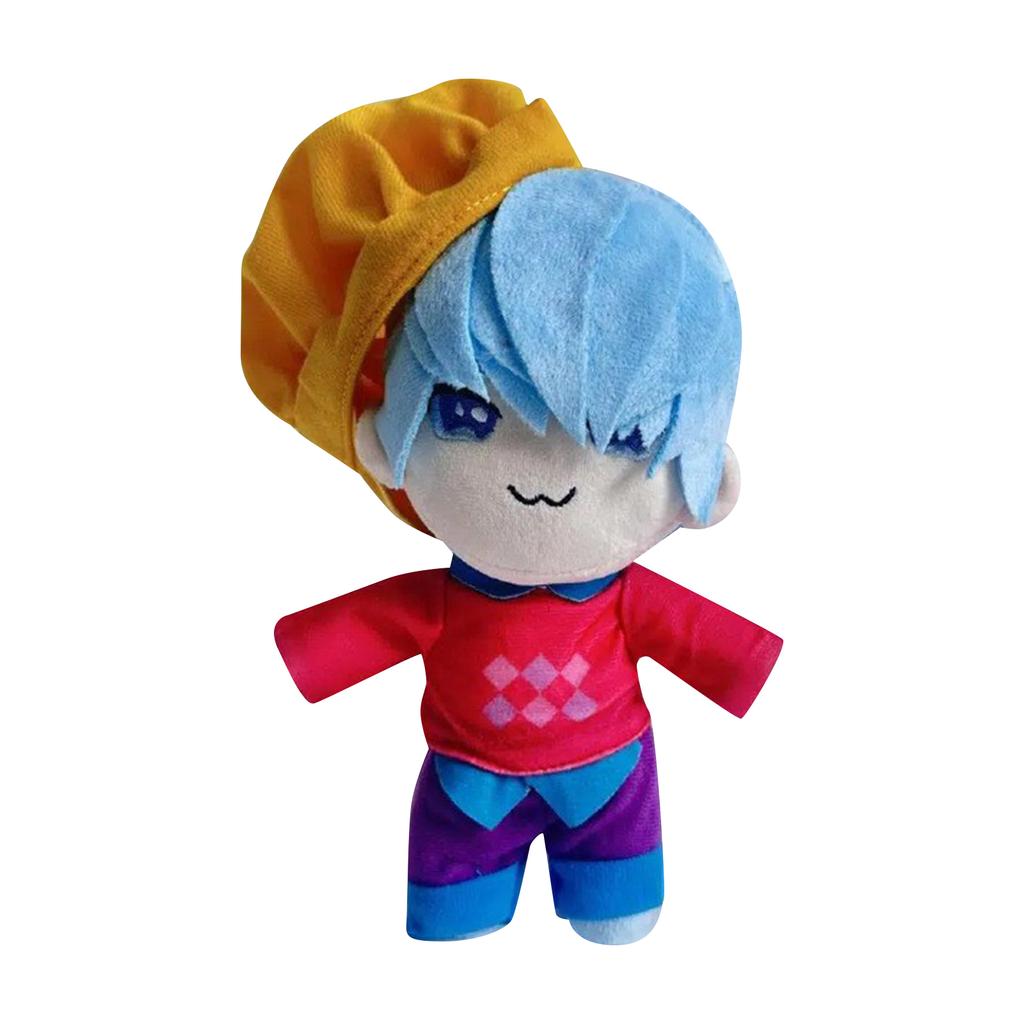 Plysjdukke, leketøysgave, tegneserie, filledukke for barn, gavepute for barn