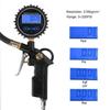  Digital Tire Pressure Gauge 200 PSI Air Pressure Gauge Heavy Duty Metal Rubber