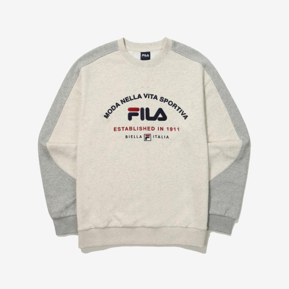 Fila Color Block Logo Sweatshirt  Fs2pog3107xotm 