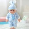 12-Inch White Fashion Doll - Dress-Up, Stuffed Toy for Girls, Playhouse & Reborn Doll