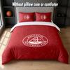 Aberdeen FC Design Bed Bedding Set 1 Duvet Cover + 2 Pillowcases Soft Breathable Household Bed Linens
