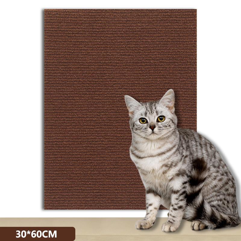 Self-Adhesive Carpet Cats Scratch Board Wall Anti Cat Scratch Sofa Diy Cats Scratch Board Sofa Protection Paws Sharpen Trimmable
