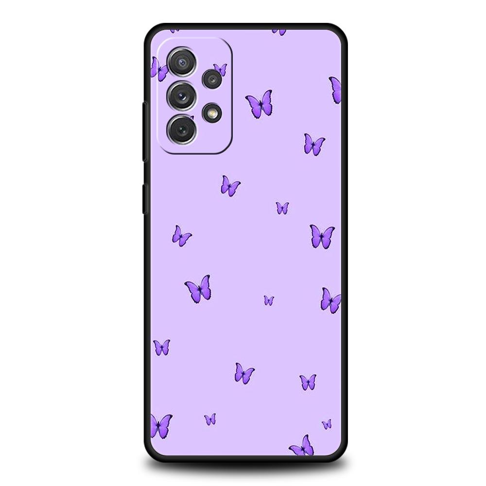 Infinity On Purple Phone Case For Samsung Galaxy A13 A51 A71 A41 A31 A21S A11 A01 A03S A12 A32 A52 A22 A23 A33 A53 A73 5G Cover
