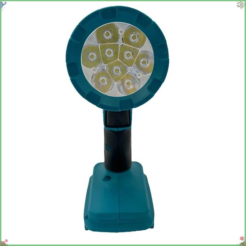 Makita Cordless LED Work Light Rechargeable Flashlight Power Tools Indoor Outdoors Night Searchlight Tool For 18V  Battery