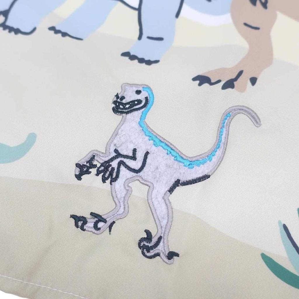 Marushin Apron Jurassic World Loose Dinosaur Jurassic World Jurassic Movie Character Apron Pocket TC Apron Kappogi Apron for Women Nursery School