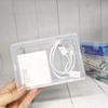 Portable Transparent Rubber Cable Organizer