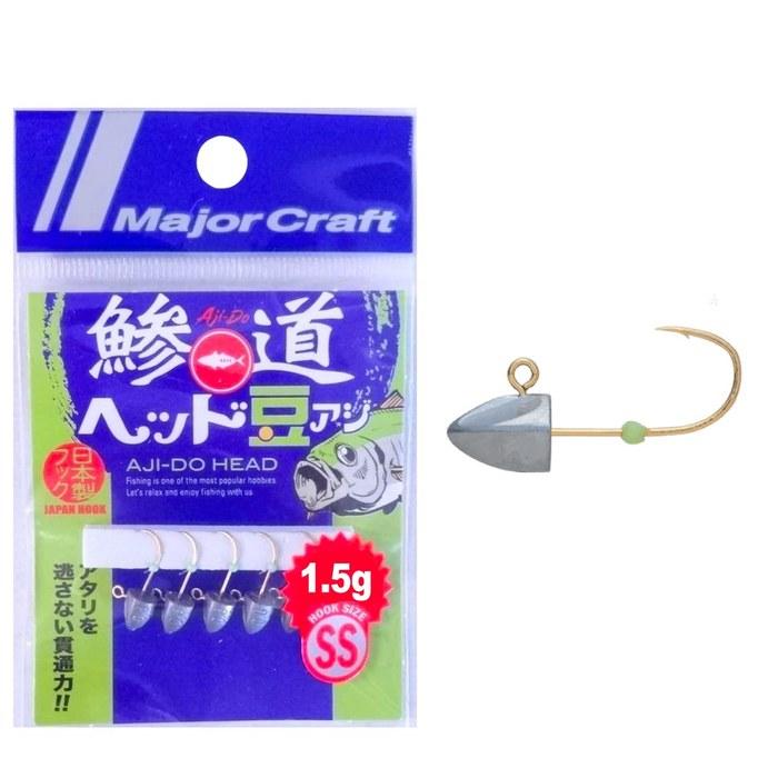 Major Craft Ajing Jig Head Aji Michi Head Mame Aji SS AD-HEAD 1.5/SS Gold
