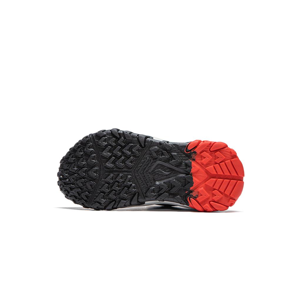 Li-Ning Cloud Tuff RB Letter Brand Logo Color Block Kids Sandals Kids Sandals Black Gray Red YKKU006-1
