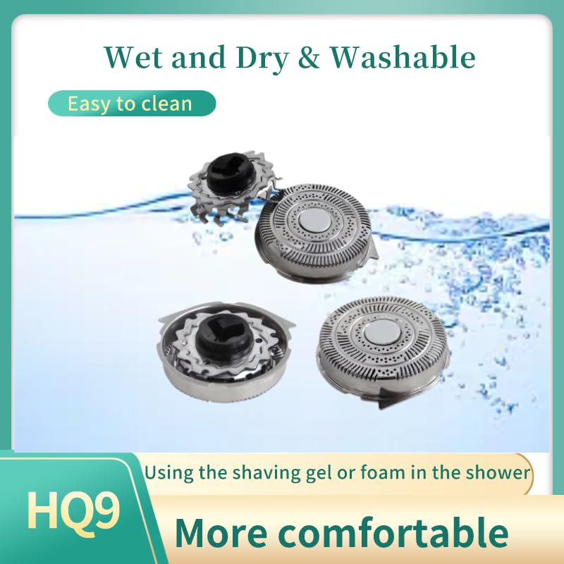 Hq9 Electric Razors Blades Replacement Fit for Norelco 8240XL 8250XL, Durable Shaver Blades for norelco 8140XL 8150XL 8160XL 8170Xl 8171XL 8175XL