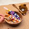 Make a Gem Bead Corn Keychain (Choose 1 of 2)