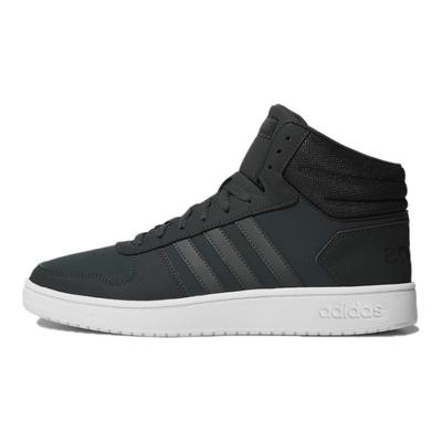 Neo Hoops 2.0 Mid Durable Non-Slip Basketball Shoes Men Sneakers Carbon-Black EE7380