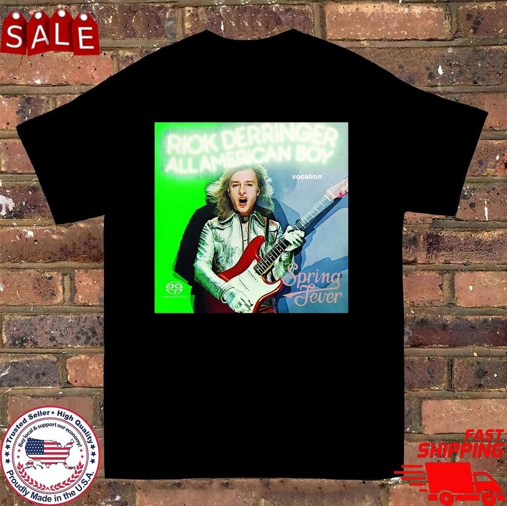 Rick Derringer All American Boy Spring Fever  Full Size S-3XL Unisex T-Shirt M