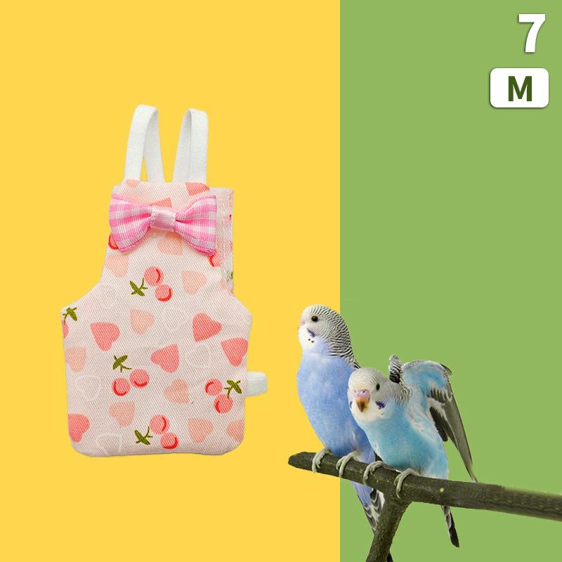 Pañal para Paloma Pañales Para Pájaros Ropa de Tela para Loro Pajarita Lavable Traje de Vuelo para Loro Transpirable Mantener a los Pájaros Limpios