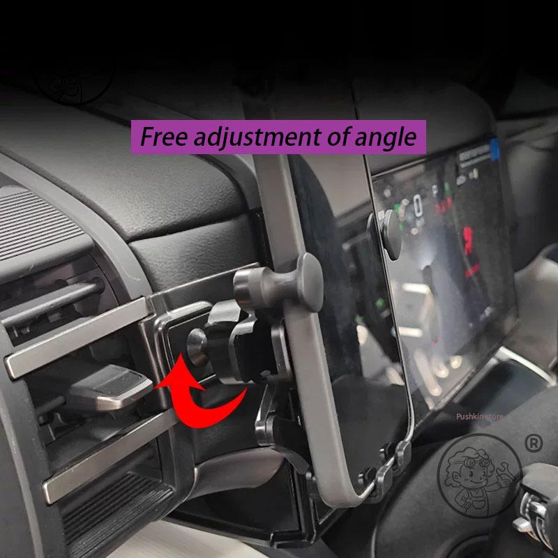 For BYD Leopard 7 Titanium 7 2026 Car Styling Mobile Phone Holder Air Vent Mount Gravity Bracket Stand Auto Modified Accessories