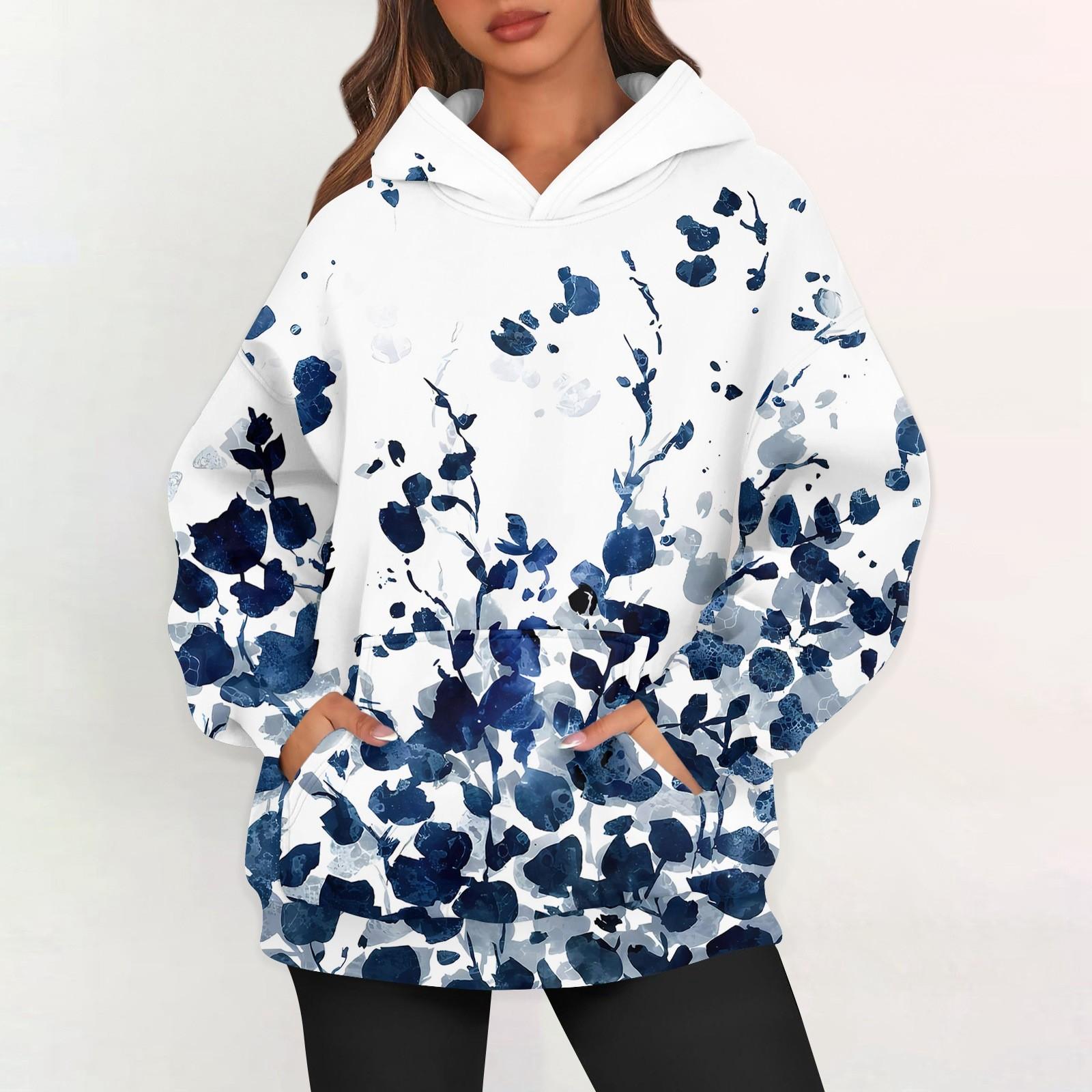 

Женские худи оверсайз из флиса, толстовки с длинным рукавом, пуловеры с карманом XL